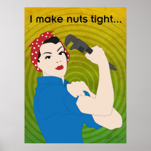 Ich mache nuts festes… poster