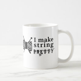 Ich mache Schnur hübsch • Kaffeetasse