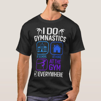 Ich mache überall Turnen ns T-Shirt