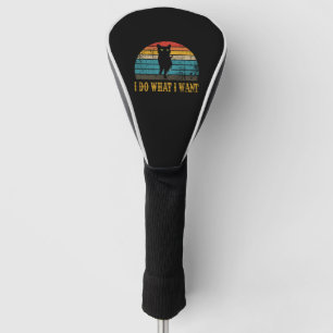 Ich mache, was ich gewollt habe golf headcover