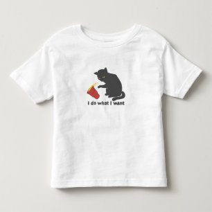 Ich mache, was ich gewollt habe - Wählen Sie die Kleinkind T-shirt