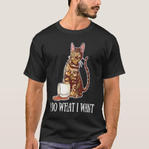 Ich mache was ich will Katze  1 T-Shirt