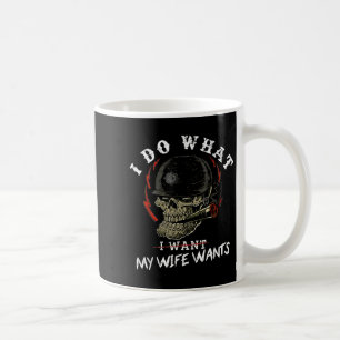 Ich mache, was meine Frau will Lustiger lustiger T Kaffeetasse