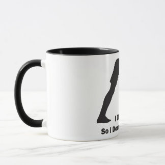 Ich mache Yoga, damit ich dich nicht schlage - Män Tasse