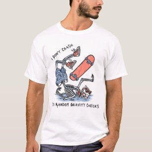 Ich mache zufällige Gravity Karos Funny Pilot Spri T-Shirt