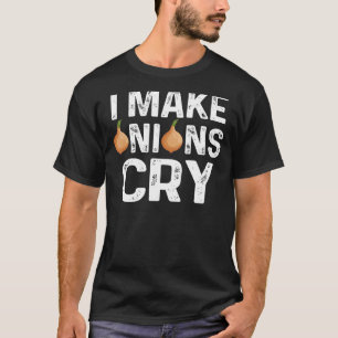 Ich mache Zwiebeln schreien I Liebe Onions Funny V T-Shirt