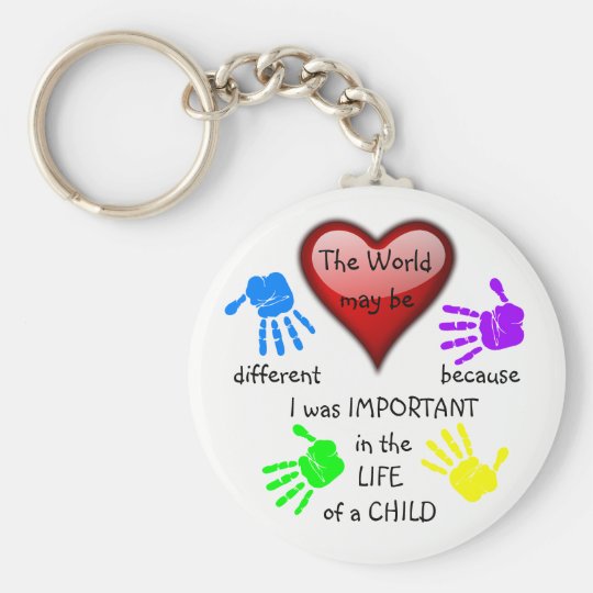 Ich machte ein Unterschied ~ Keychain.1 Schlüsselanhänger