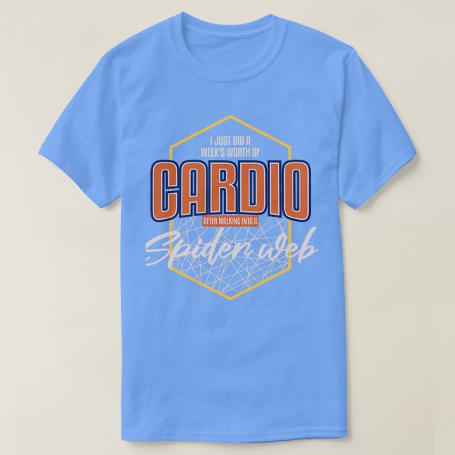 Ich machte Wochen mit Cardio, nachdem ich in Spi g T-Shirt (Design vorne)
