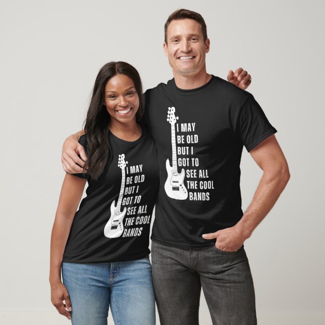 Ich mag alt sein, aber ich Got alle Coolen Grenzen T-Shirt (Unisex)