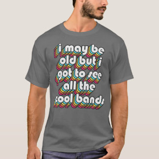 Ich mag altes Funny Music Lover Geschenk T-Shirt