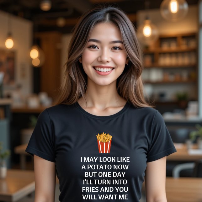 Ich mag aussehen wie ein T - Shirt aus Kartoffeln, (Von Creator hochgeladen)