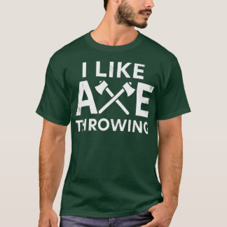 Ich mag Ax Throwing Classic TShirt