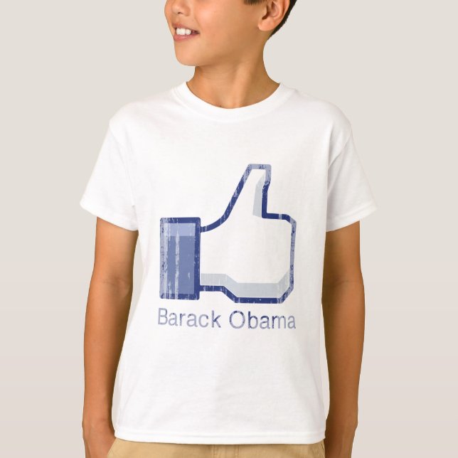 ICH MAG BARACK OBAMA Vintage.png T-Shirt (Vorderseite)