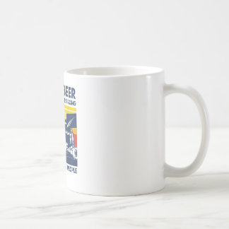 Ich mag Bier und Sprint-Auto-Rennen und ich Kaffeetasse