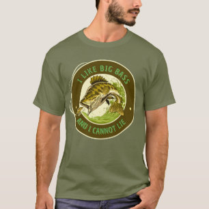 Ich mag Big Bass und ich kann Fischen nicht leiden T-Shirt