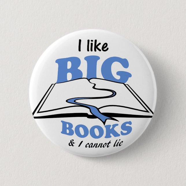 Ich mag Big Books Button (Vorderseite)