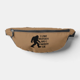Ich mag Bigfoot und ich kann nicht leben Bauchtasche