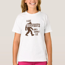 Ich mag BIGFOOTS T - Shirt