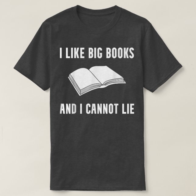 Ich mag Bücher Funny Book Lover Reading Geek Reade T-Shirt (Design vorne)
