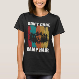 Ich mag Camp Funny Camping nicht für Mädchen T-Shirt