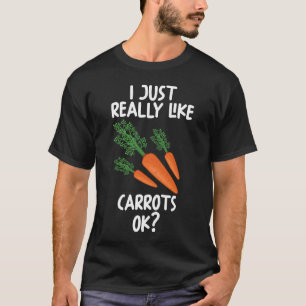 Ich mag Carrots einfach. T-Shirt