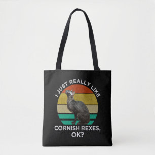 Ich mag Cornish Rex Katzen einfach wirklich, OK? Tasche
