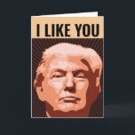 ICH MAG, DASS SIE TRUMP BIRTHDAY FUNNY CARD GEBEN KARTE<br><div class="desc">ICH MAG EUCH, DASS SIE AM GEBURTSTAG TRUMP GREETING CARD. FUNNY SENTIMENT INSIDE</div>