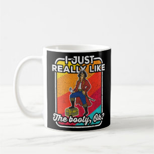 Ich mag den Hintern Pirate Captain Treasu Kaffeetasse