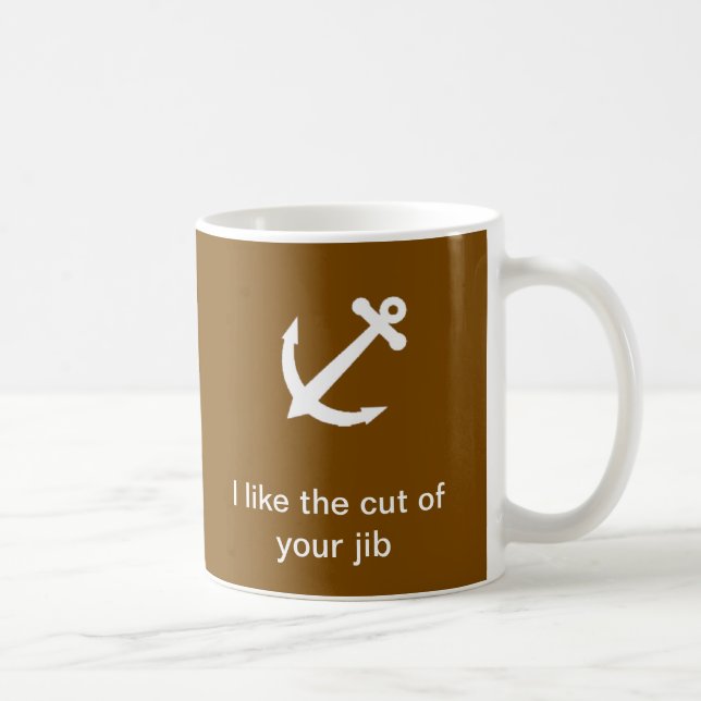 Ich mag den Schnitt Ihres Kranbalkens Kaffeetasse (Rechts)