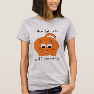 Ich mag dicke Katzen und ich kann nicht lügen Ging T-Shirt