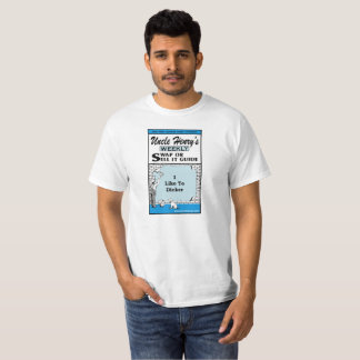 Ich mag Dicker-Buchcover-T - Shirt