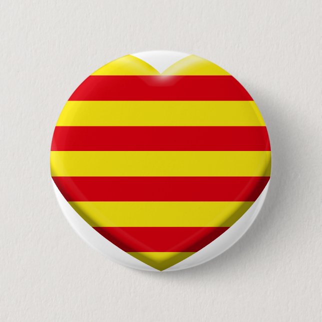 Ich mag die Katalanen Button (Vorderseite)