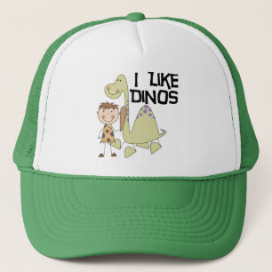 Ich mag Dinos - Jungen-T-Shirts und Geschenke Truckerkappe