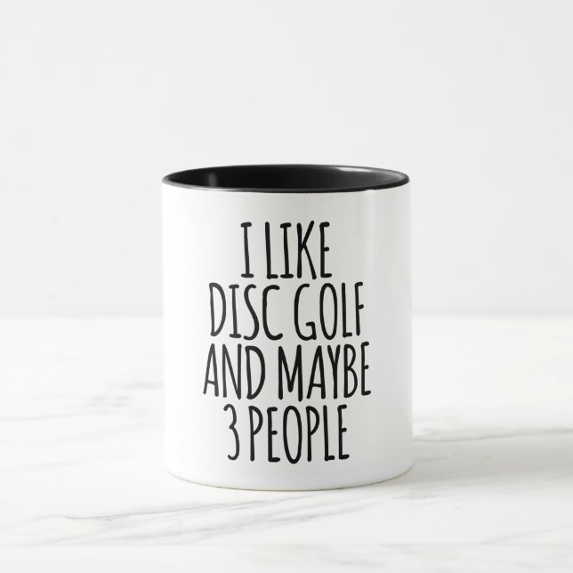 Ich mag Disk Golf und vielleicht 3 Leute Tasse (Zentrum)