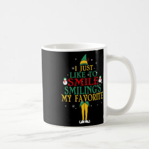 Ich mag einfach nur lächeln. Lächeln ist mein Lieb Kaffeetasse