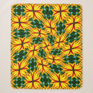 Ich mag einzigartige Blume Sherpadecke