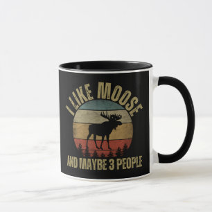 ICH MAG ELCHE UND VIELLEICHT 3 PERSONEN TASSE