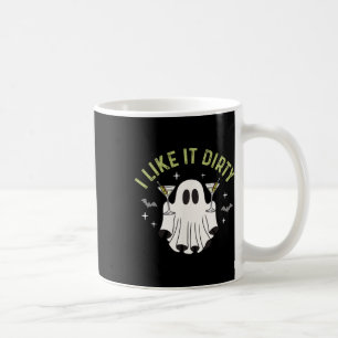 Ich mag es Dirty Halloween Dirty Martini Ghost Kaffeetasse