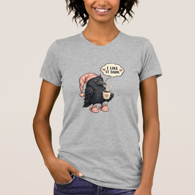 ICH MAG ES DUNKEL T-Shirt (Vorderseite)