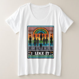 Ich mag es große größe T-Shirt