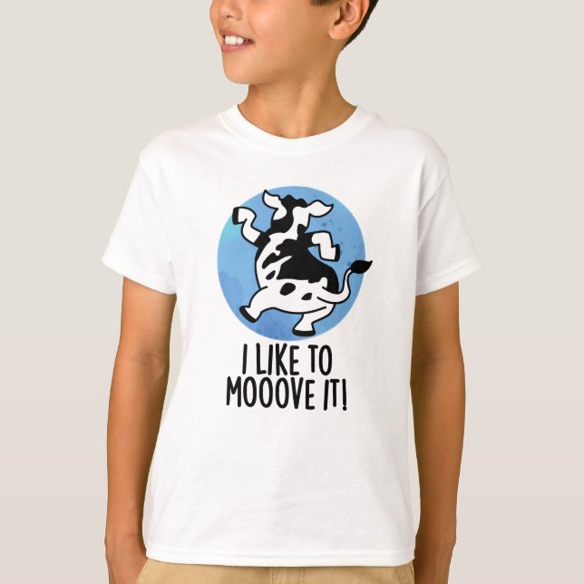 Ich mag es, ihn lustigen Kuhpun zu überwinden T-Shirt (Vorderseite)