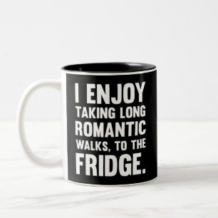 Ich mag es, lange Romantik zu nehmen.. Funny Spri Zweifarbige Tasse