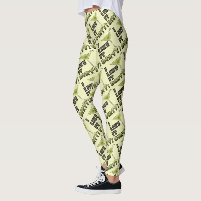 ICH MAG ES SCHMUTZIG! Schmutziger Leggings (Links)