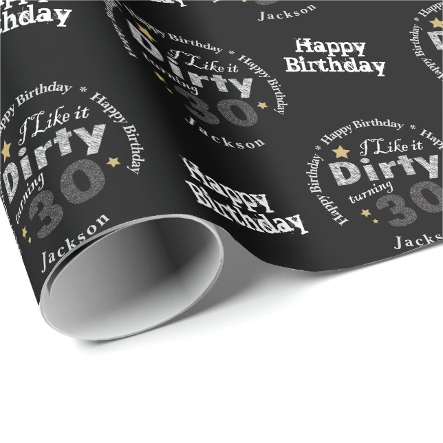 Ich mag es schmutziges drehen30% pipe% 30. geschenkpapier (Rolleneckpunkt)