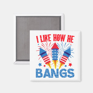 Ich mag es, wie er Couple Matching Family Wiederse Magnet