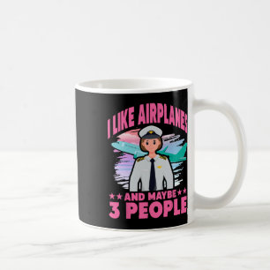 Ich mag Flugzeuge und vielleicht 3 Leute Kaffeetasse