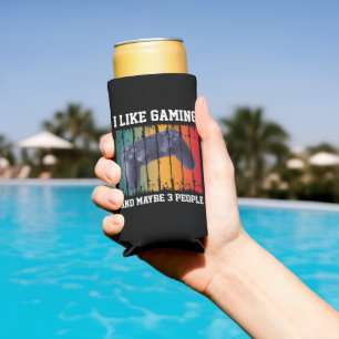 ICH MAG GAMING UND VIELLEICHT 3 PERSONEN SELTERS DOSENKÜHLER