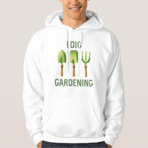 Ich mag Gartenarbeit Hoodie