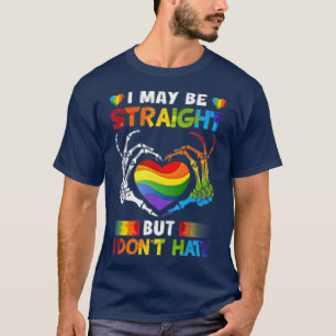 Ich mag glatt sein, aber ich hasse Skeletthandschu T-Shirt
