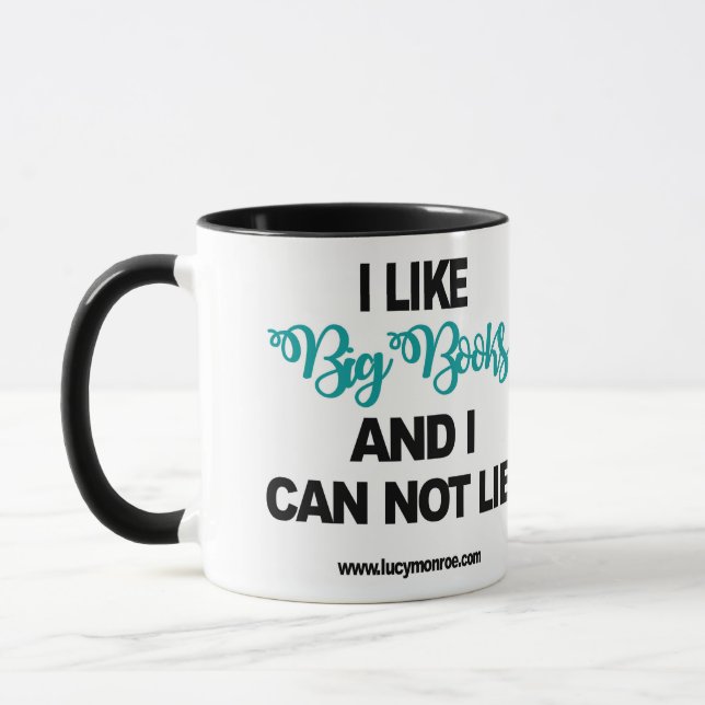 ICH MAG GROSSE BUCH-TASSE TASSE (Links)
